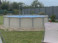 Photo Bestway Bestway Power Steel Frame Piscine 396 X 107 Cm