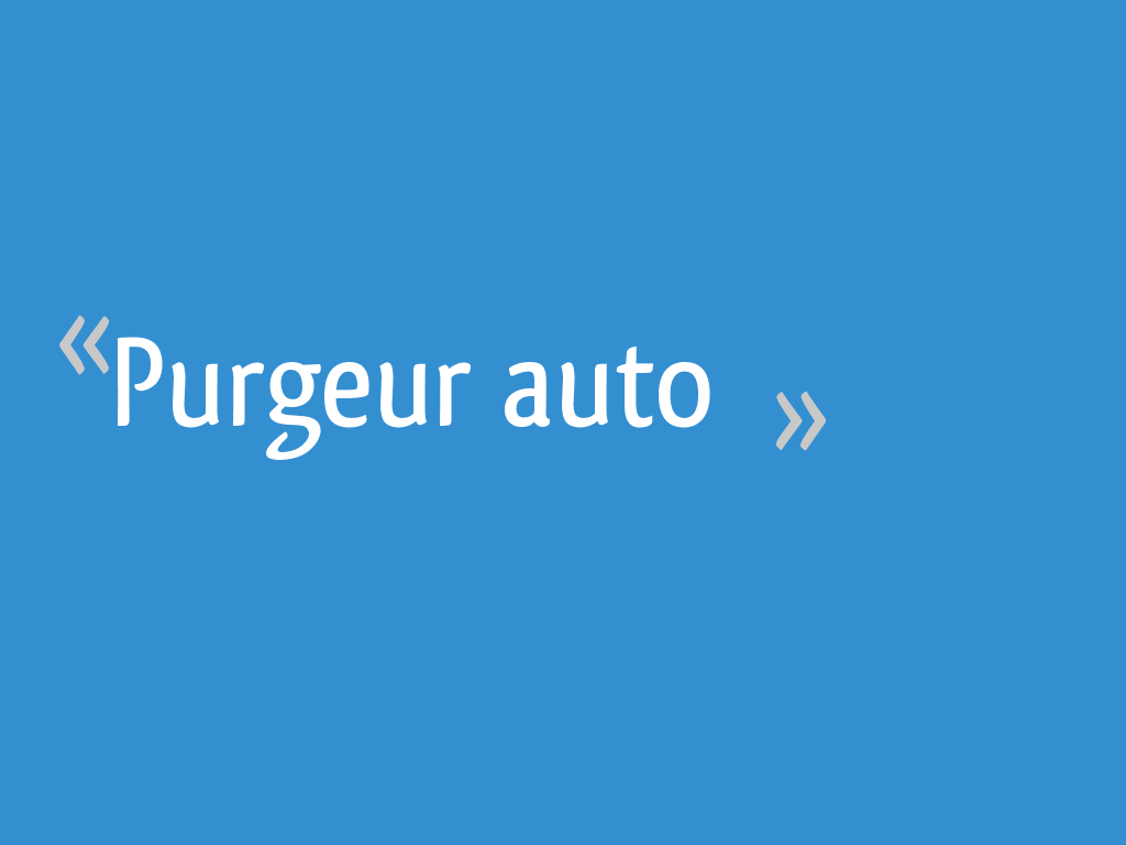 Purgeur automatique de chauffage qui ne fonctionne pas - 10 messages