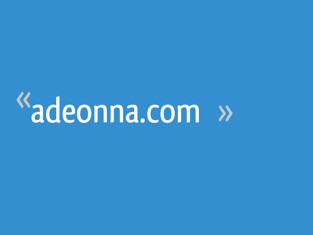 Adeonna.com